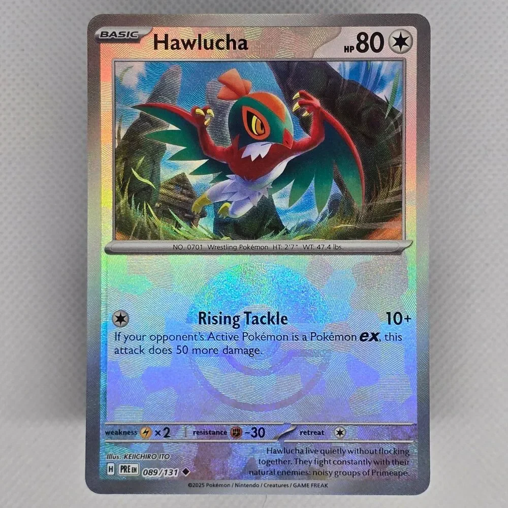Hawlucha [Poke Ball] #89 Prismatic Evolutions Pokemon